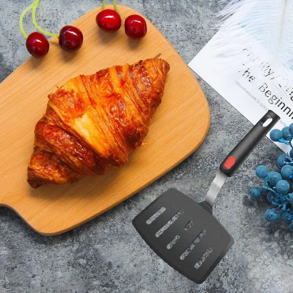 4-Pack SpatulasHeat Resistant Set Nonstick Cooking Utensils BPA Free Rubber